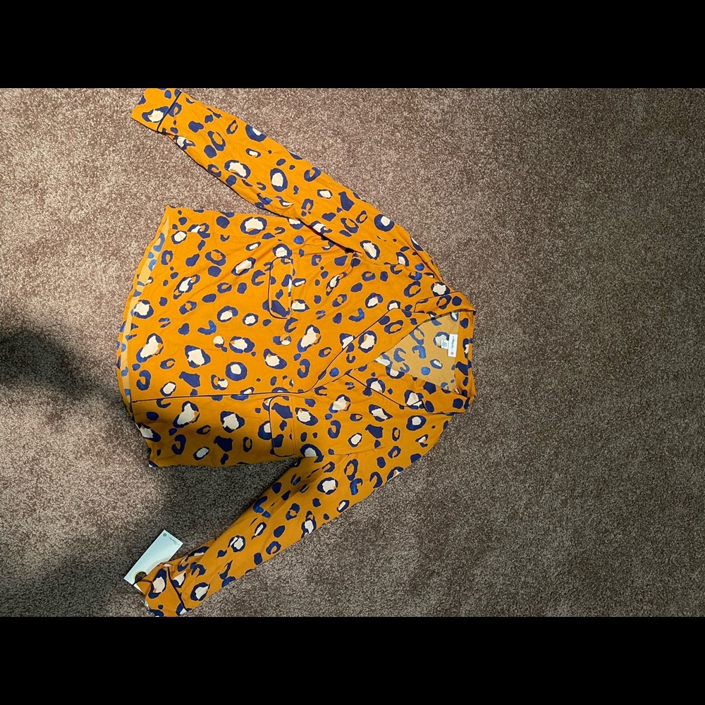Phillip Lim for Target leopard print satin shirt